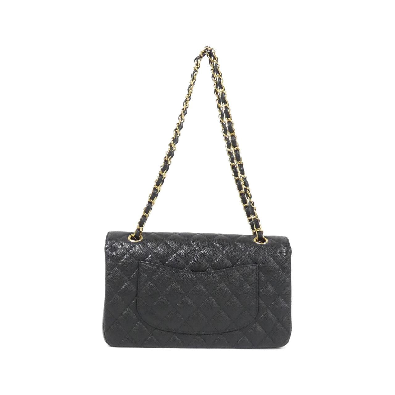CHANEL Matelasse 1112 Shoulder Grained Calfskin Black Grained Calfskin - Thumbnail 2