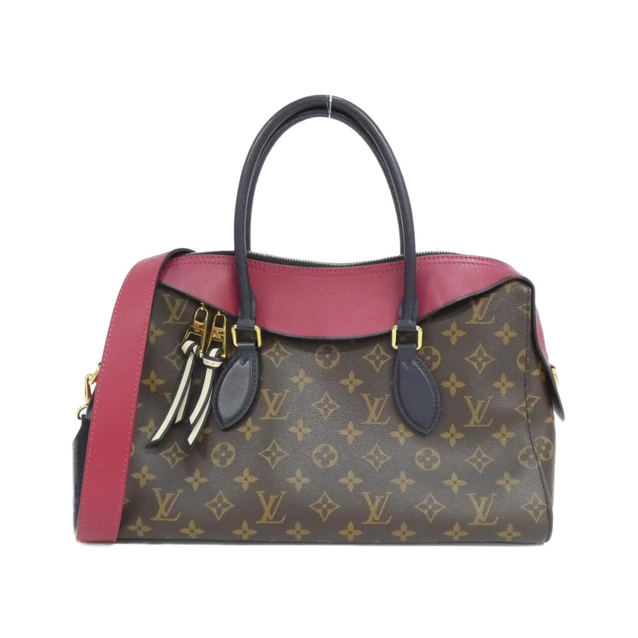 LOUIS VUITTON M44328 Tote Monogram Black
