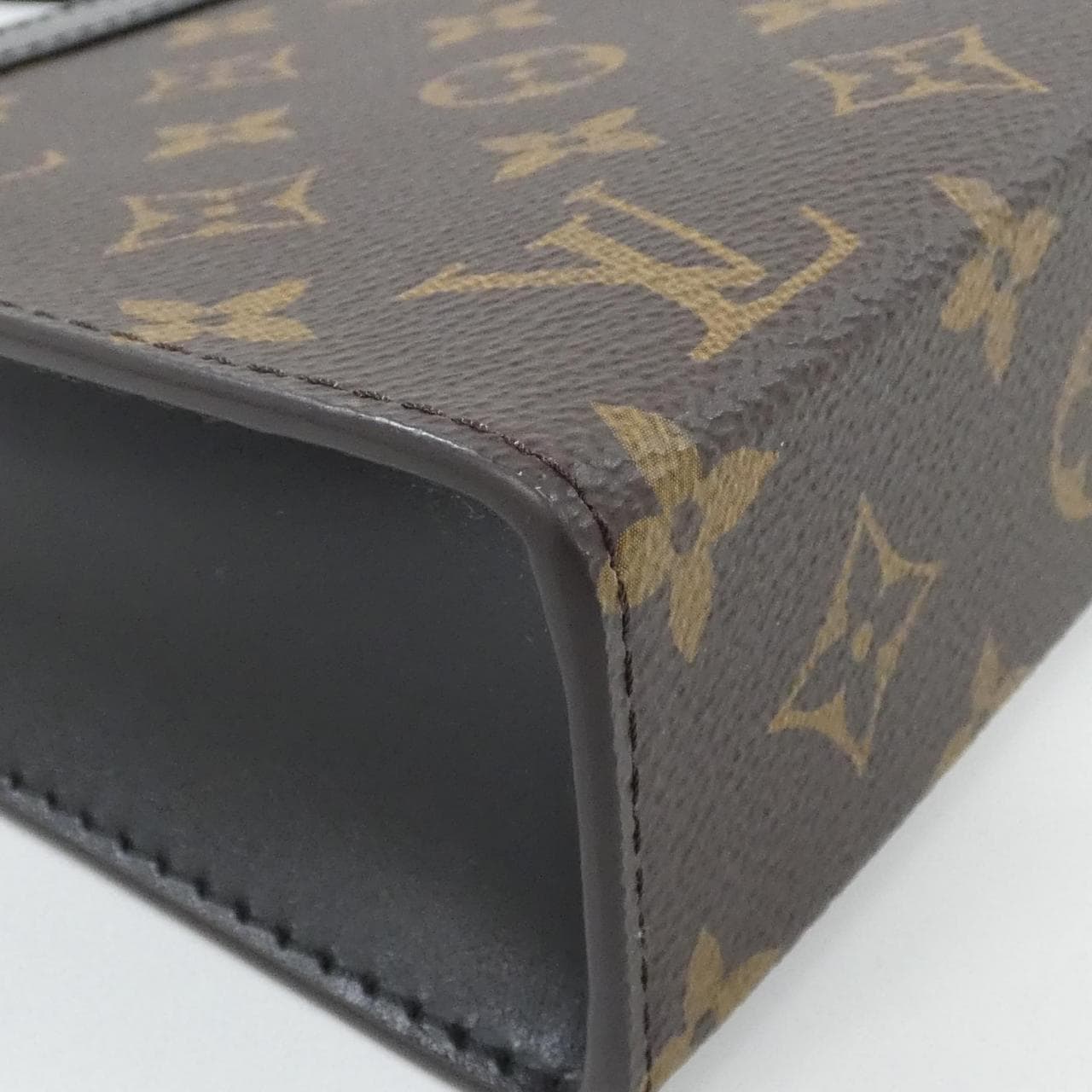 LOUIS VUITTON M14036 Shoulder Monogram 黑色 Monogram 中古品A - 縮圖 3
