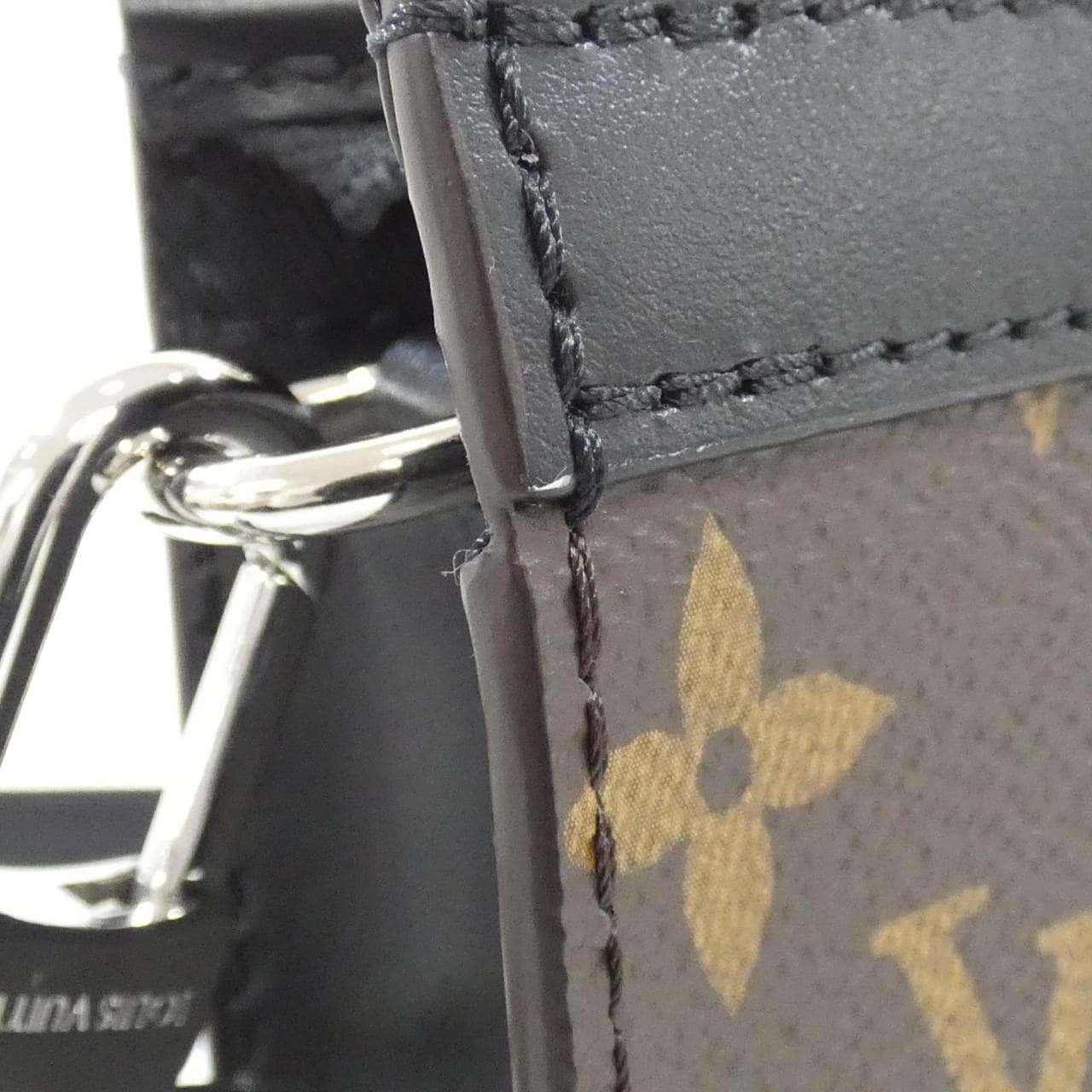 LOUIS VUITTON M14036 Shoulder Monogram 黑色 Monogram 中古品A - 縮圖 4