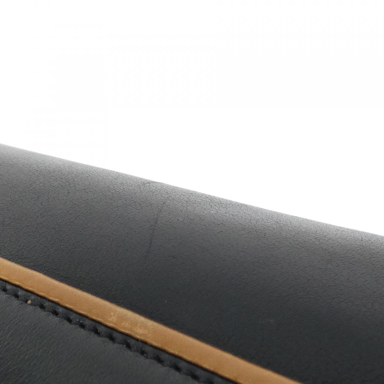 CELINE Shoulder Bag Leather 黑色 皮革 中古品B - 縮圖 4