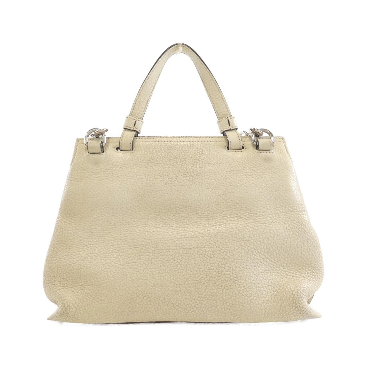 GUCCI Bamboo Daily 370831 A7M0N Bag Leather 黑色 皮革 中古品B - 縮圖 2