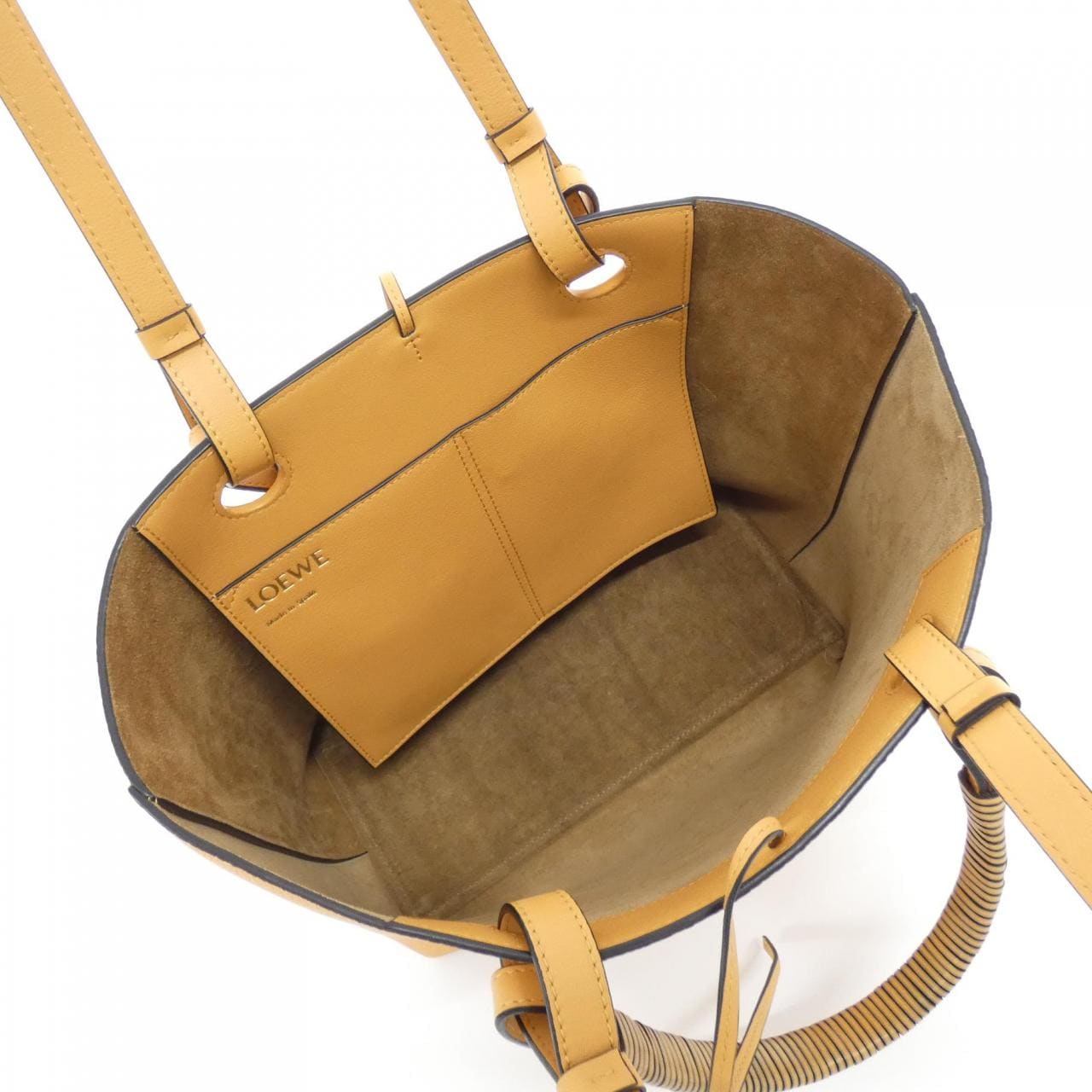 LOEWE A717S72X03 Tote Lambskin Black Lambskin Rank A - Thumbnail 7