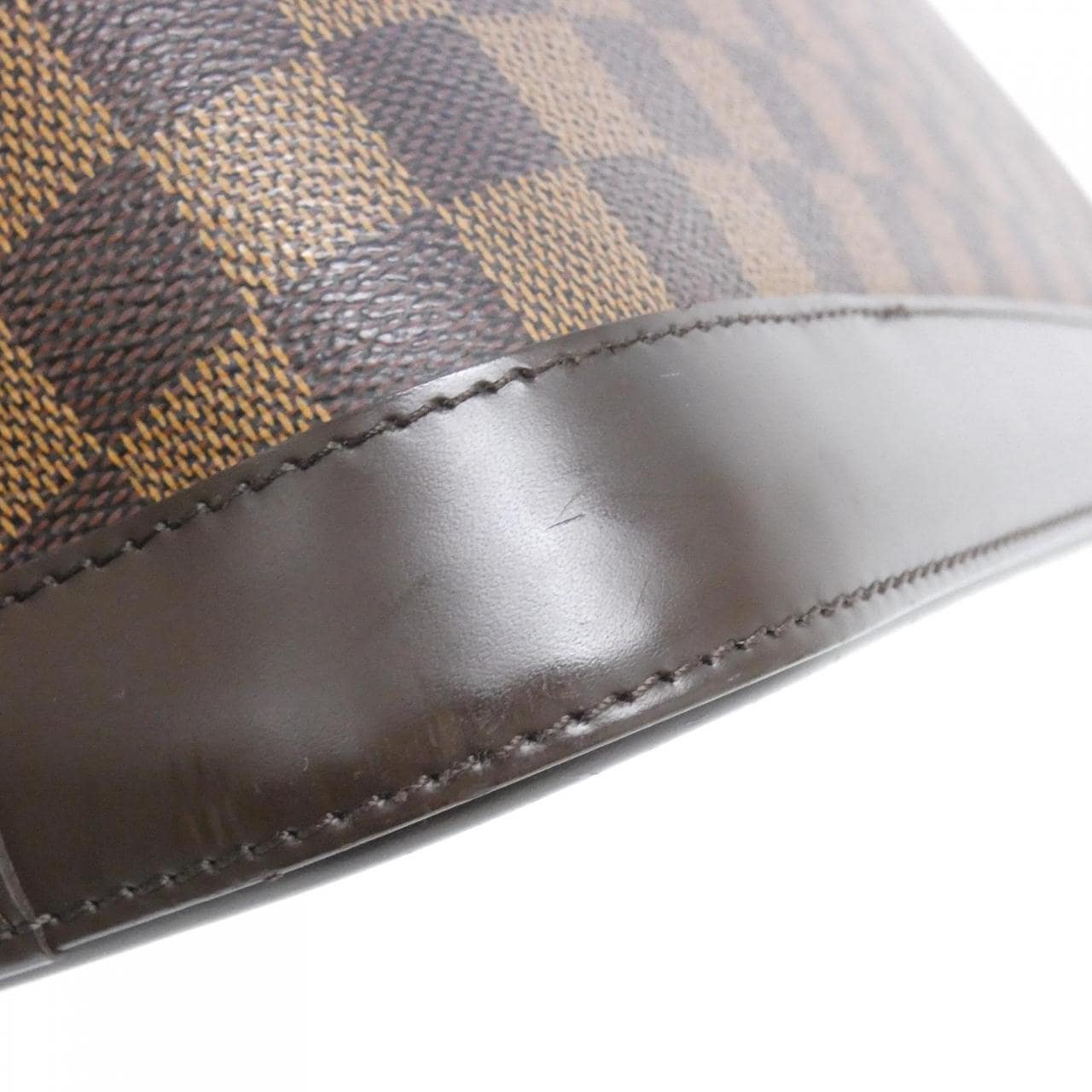 LOUIS VUITTON Alma N53151 Bag Damier 黑色 Damier 中古品A - 縮圖 3