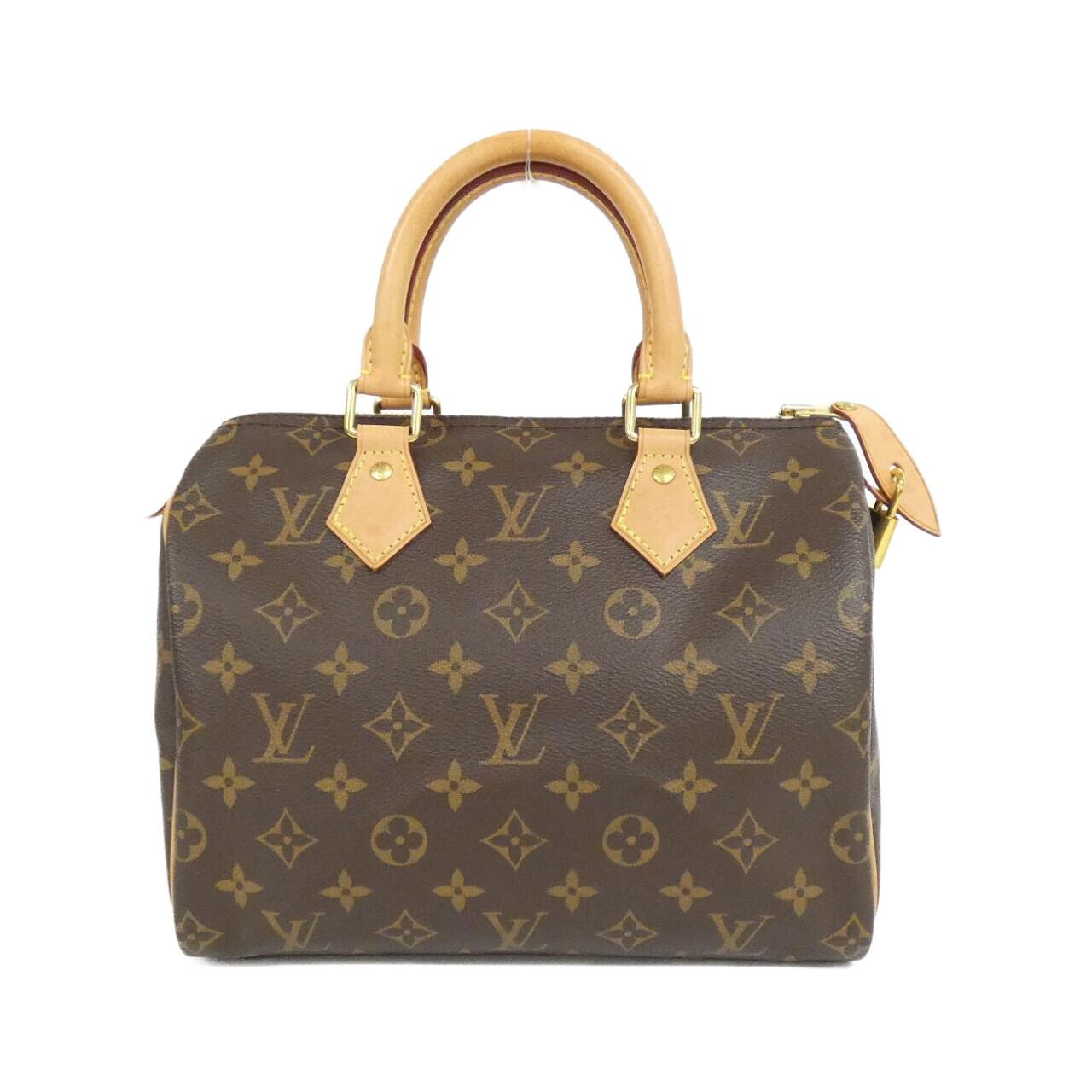 LOUIS VUITTON Speedy M41109 Boston Bag Monogram Black