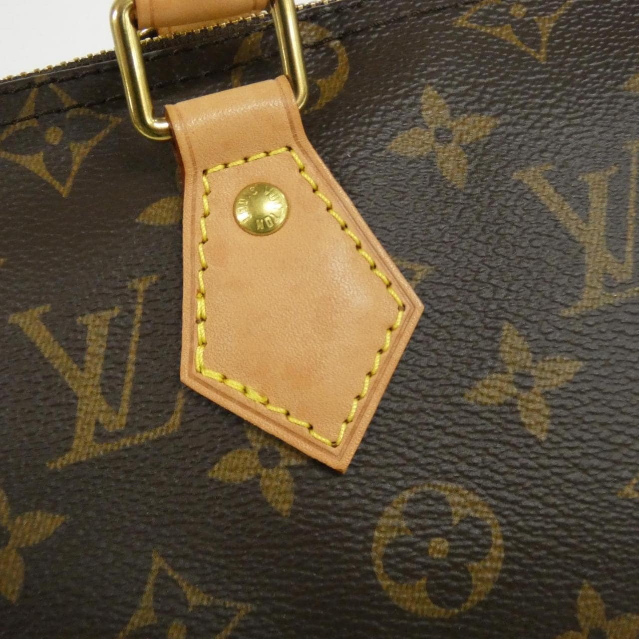 LOUIS VUITTON Speedy M41109 Boston Bag Monogram Black Monogram Rank A - Thumbnail 4