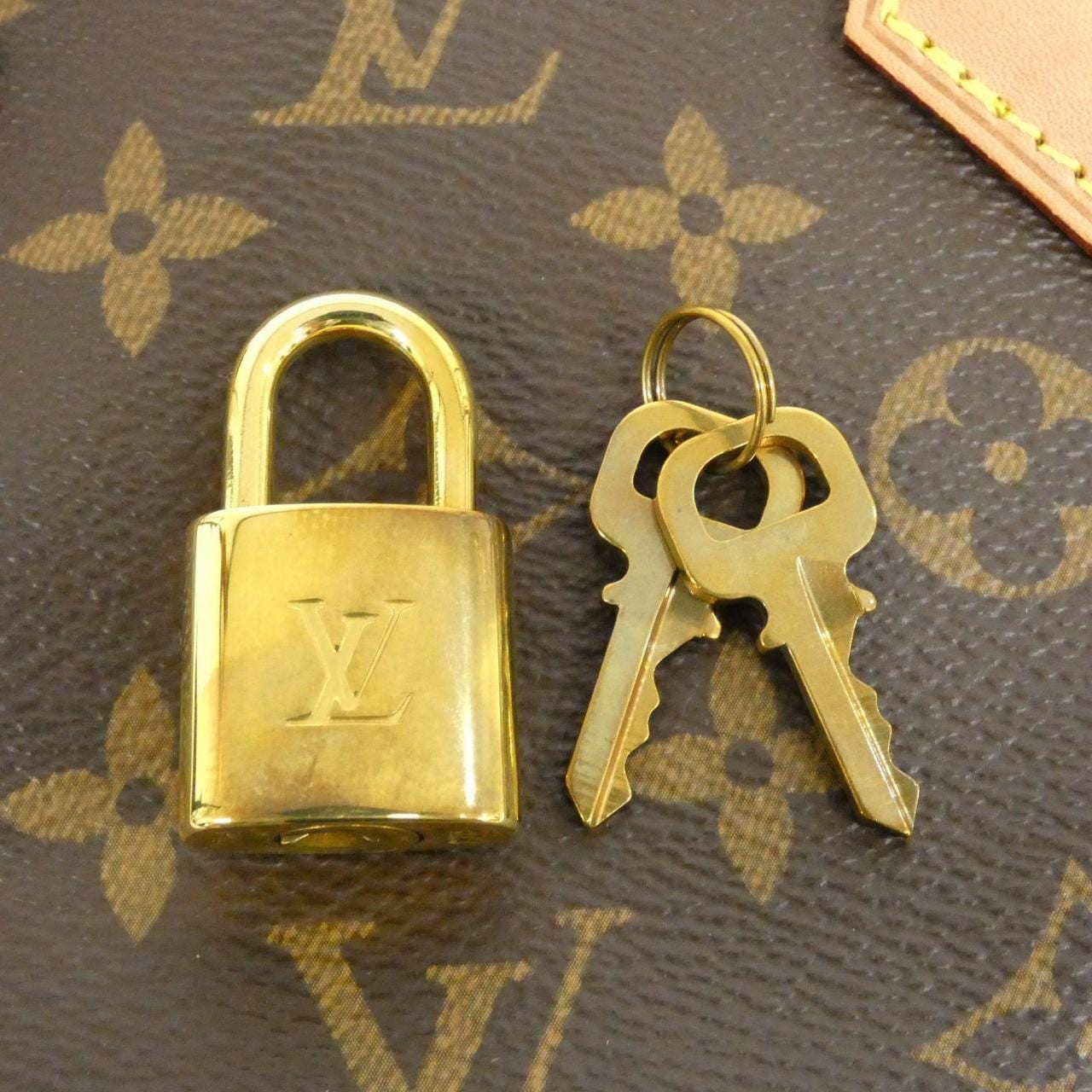 LOUIS VUITTON Speedy M41109 Boston Bag Monogram Black Monogram Rank A - Thumbnail 6