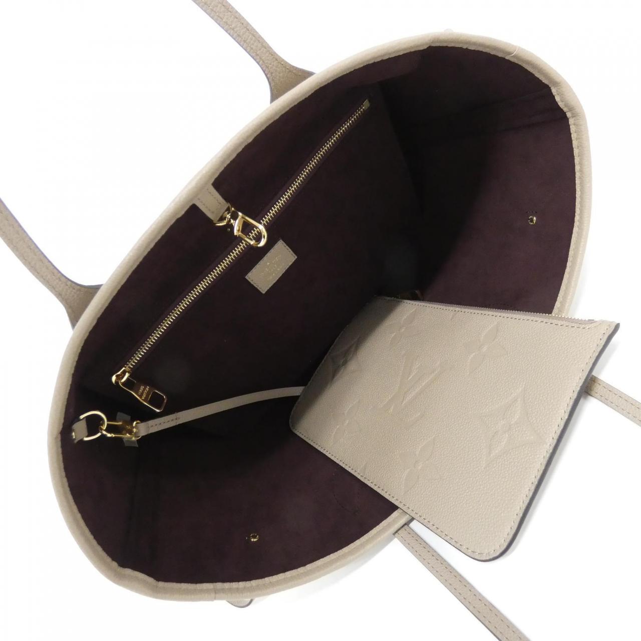 LOUIS VUITTON Neverfull M45686 Bag Monogram Black Monogram - Thumbnail 8