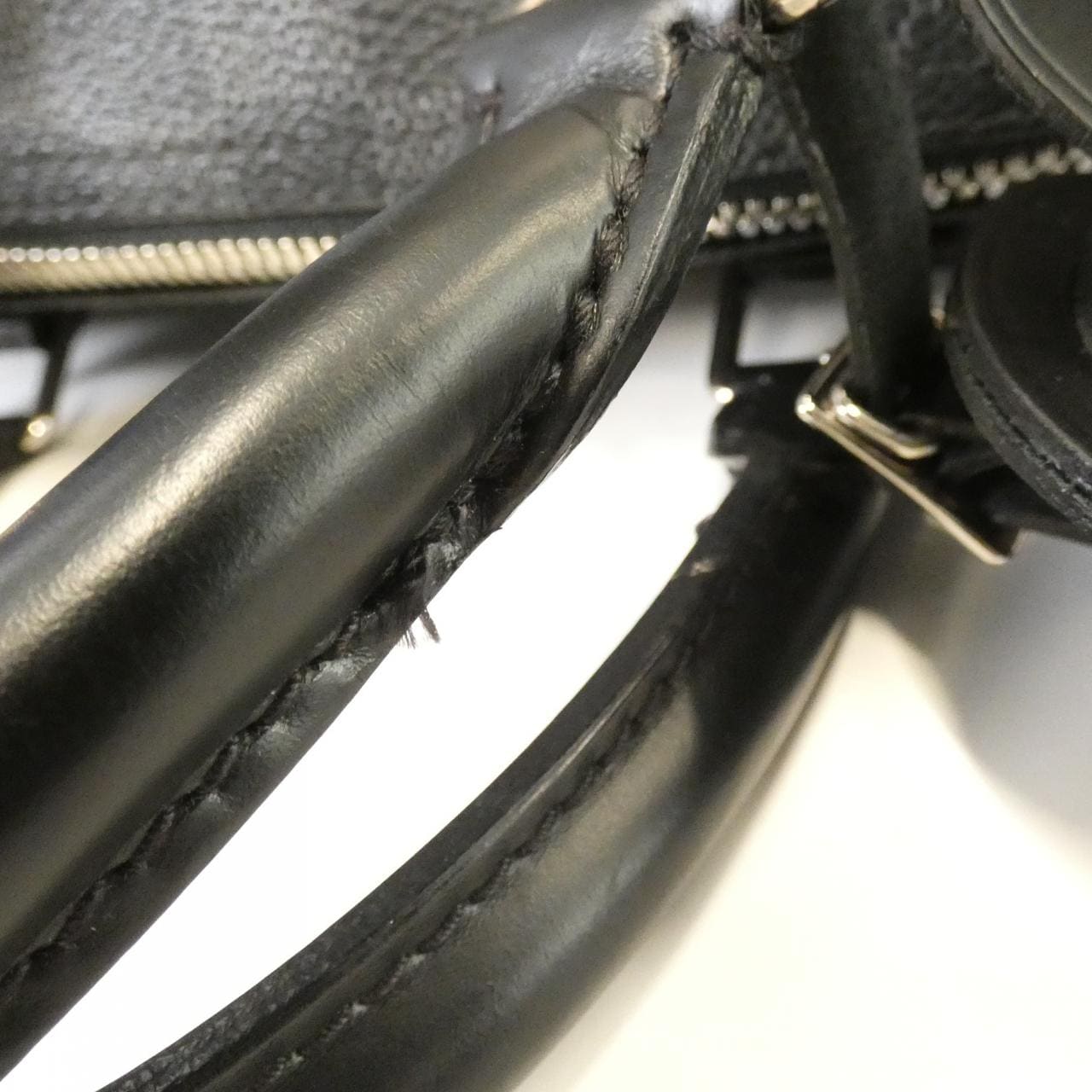 LOUIS VUITTON Keepall N41413 Boston Bag Damier Black Damier - Thumbnail 6