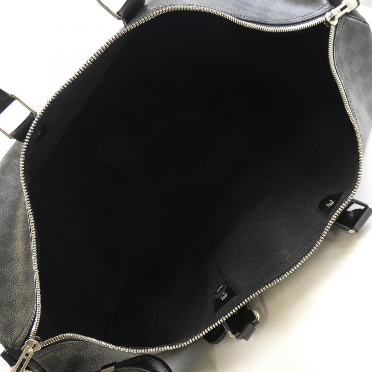 LOUIS VUITTON Keepall N41413 Boston Bag Damier Black Damier - Thumbnail 7