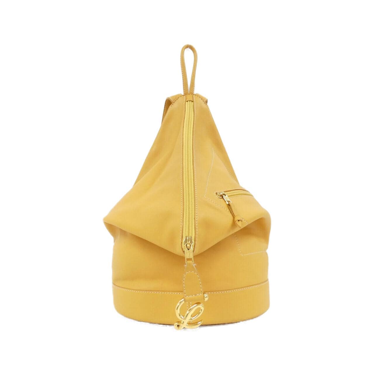 LOEWE Backpack Leather Yellow
