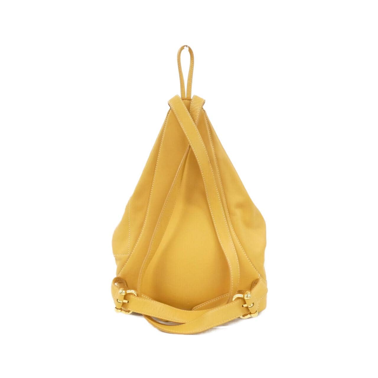 LOEWE Backpack Leather Yellow Leather - Thumbnail 2