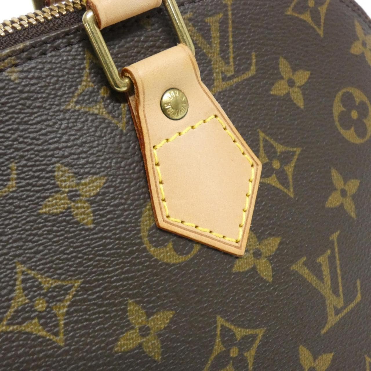 LOUIS VUITTON Alma M51130 Bag Monogram Black Monogram - Thumbnail 6