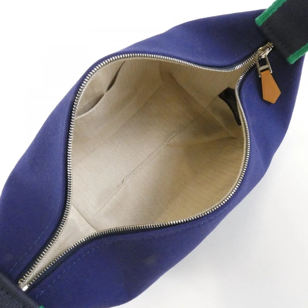 HERMES 103222M Pouch Canvas Black Canvas Rank B - Thumbnail 6