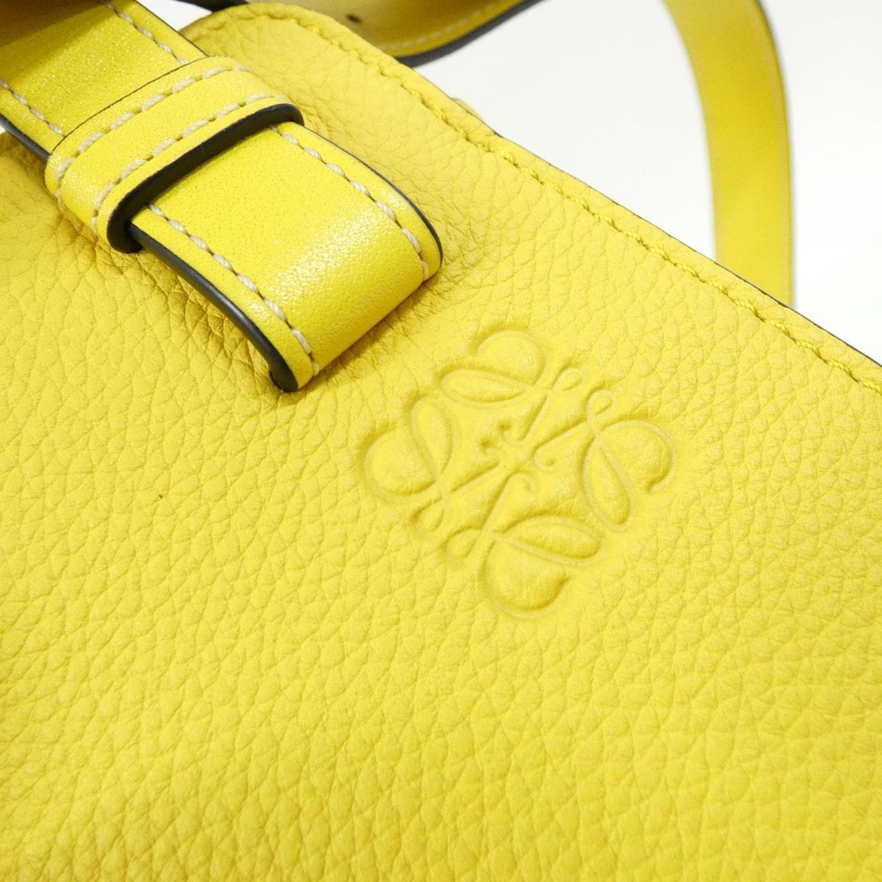 LOEWE Hammock 314 12 Z95 Shoulder Bag Yellow - Thumbnail 5