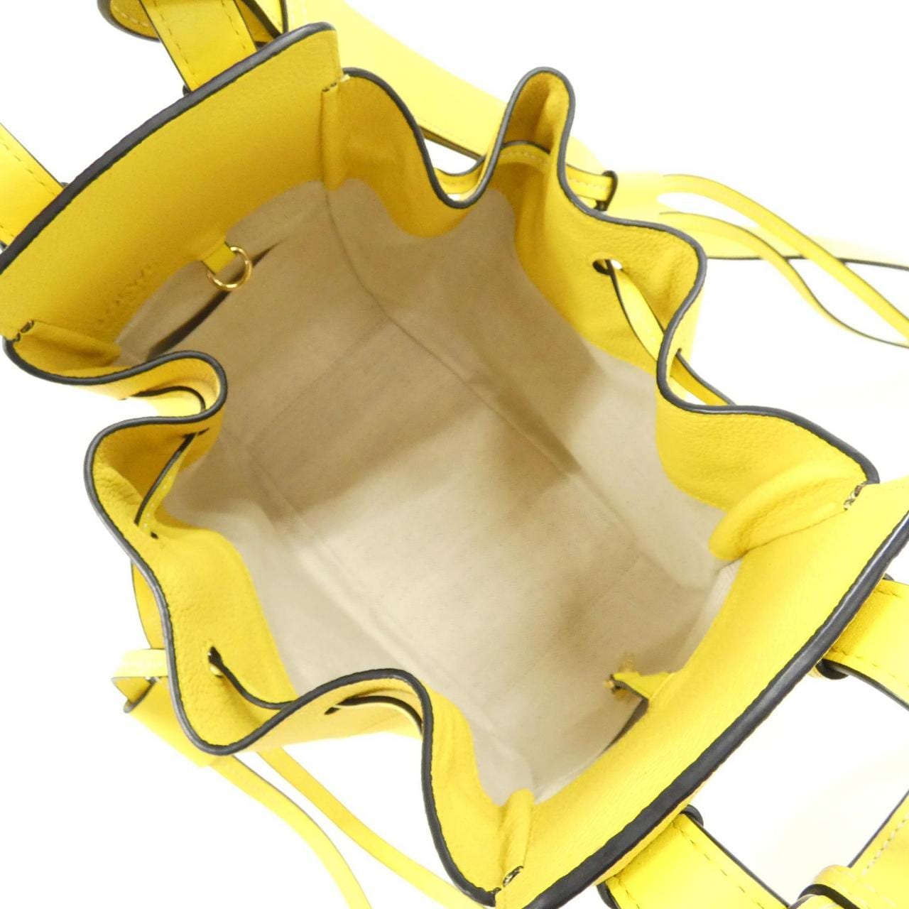 LOEWE Hammock 314 12 Z95 Shoulder Bag Yellow - Thumbnail 8