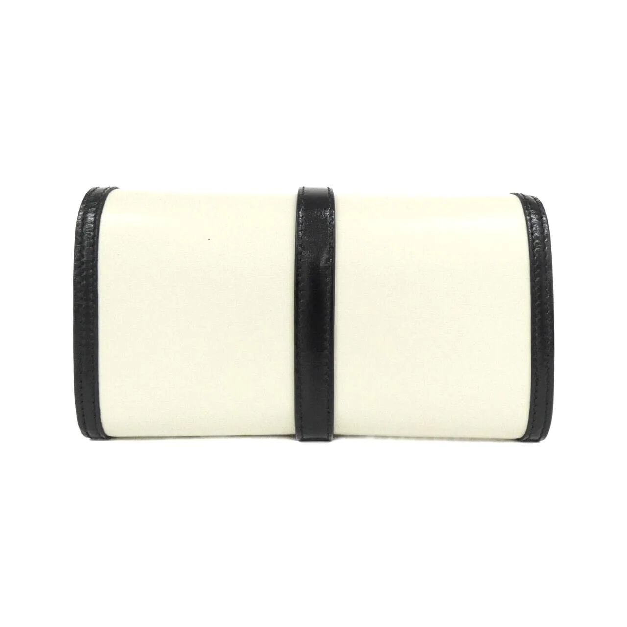 GUCCI 652681 14JAG Wallet Leather 黑色 皮革 中古品A - 縮圖 2