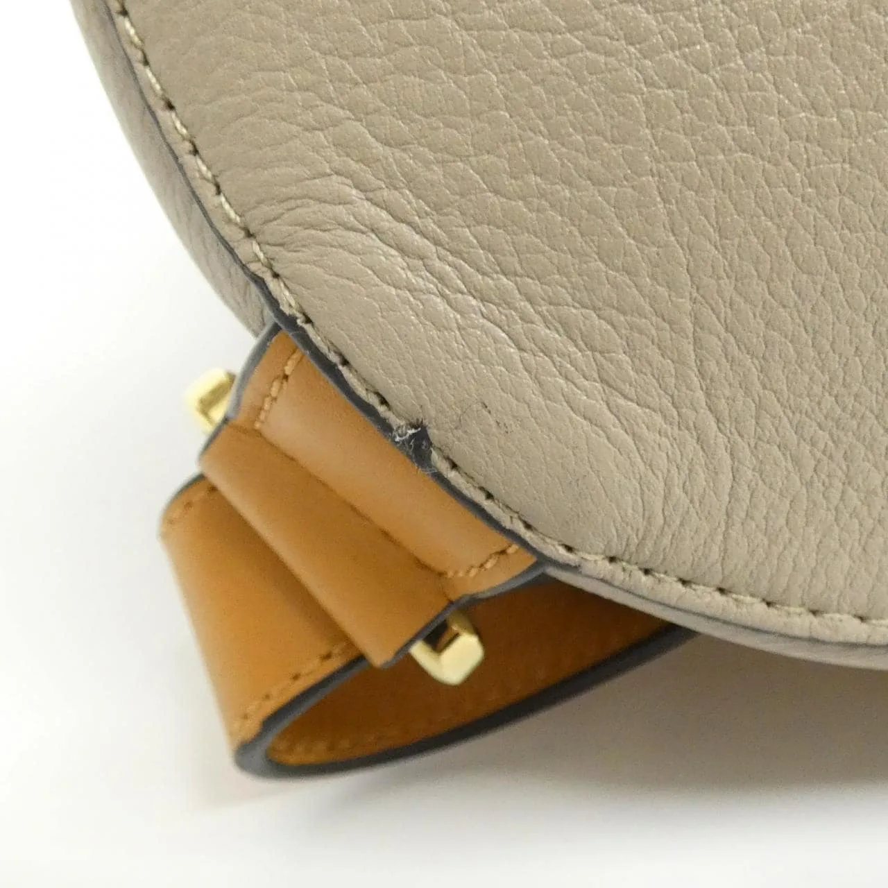 LOEWE 327 30 R97 Backpack 灰色 中古品A - 縮圖 4