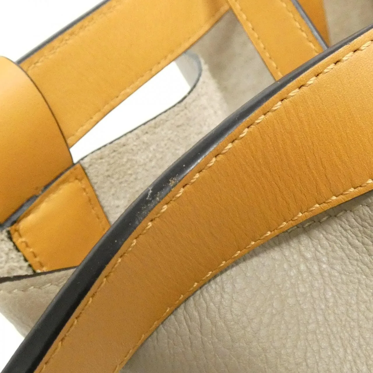 LOEWE 327 30 R97 Backpack 灰色 中古品A - 縮圖 7