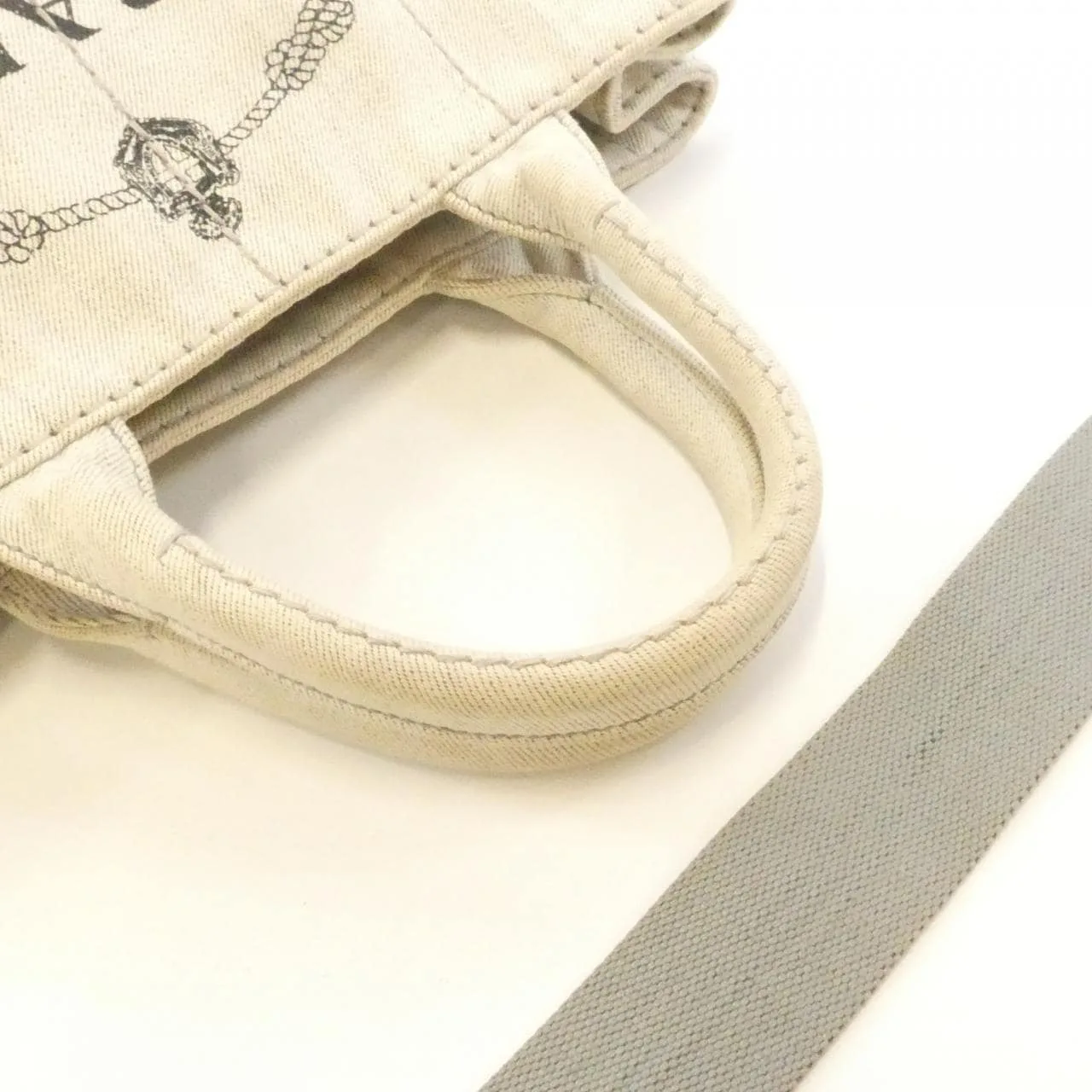 PRADA 1BG439 Handbag 黑色 中古品B - 縮圖 5