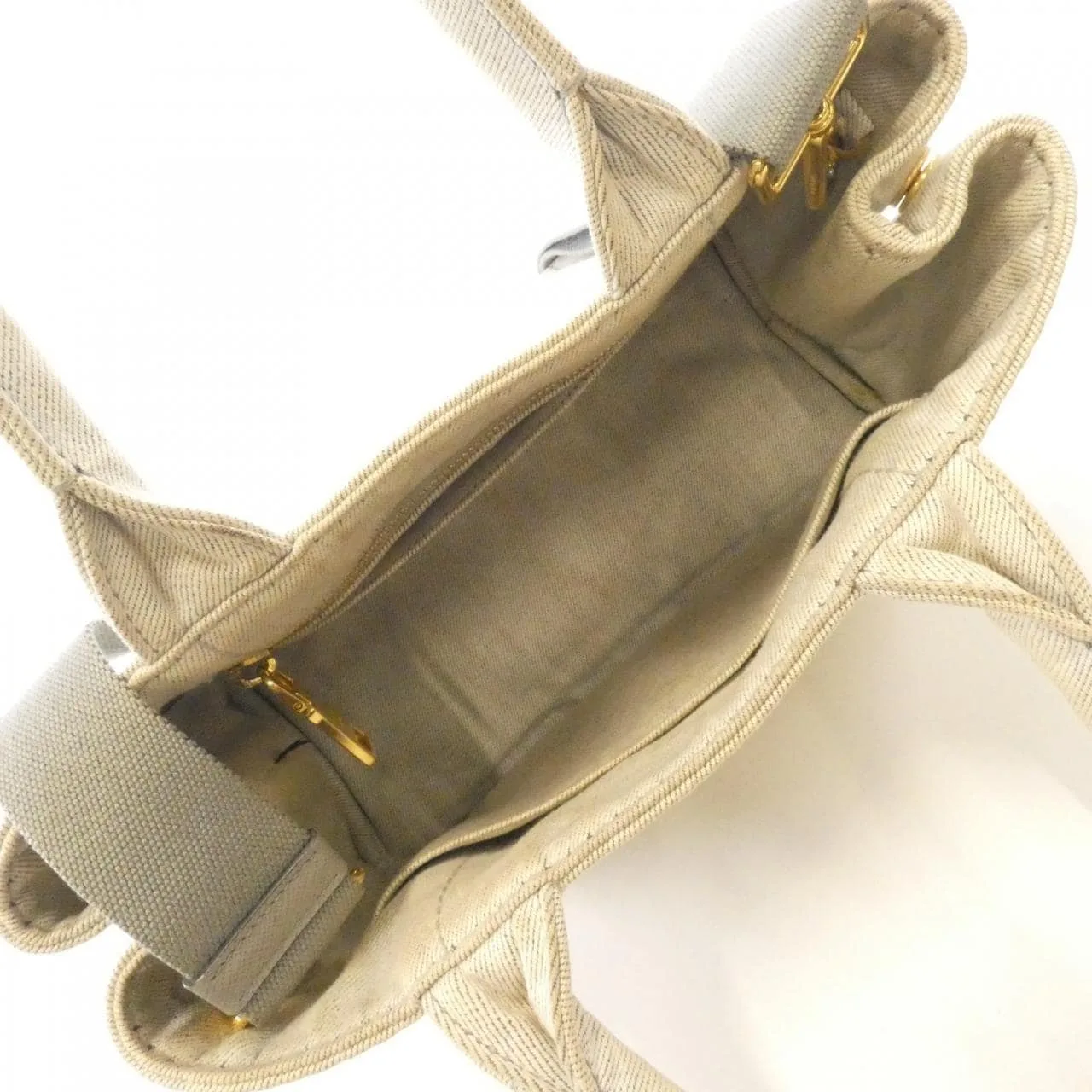 PRADA 1BG439 Handbag 黑色 中古品B - 縮圖 8