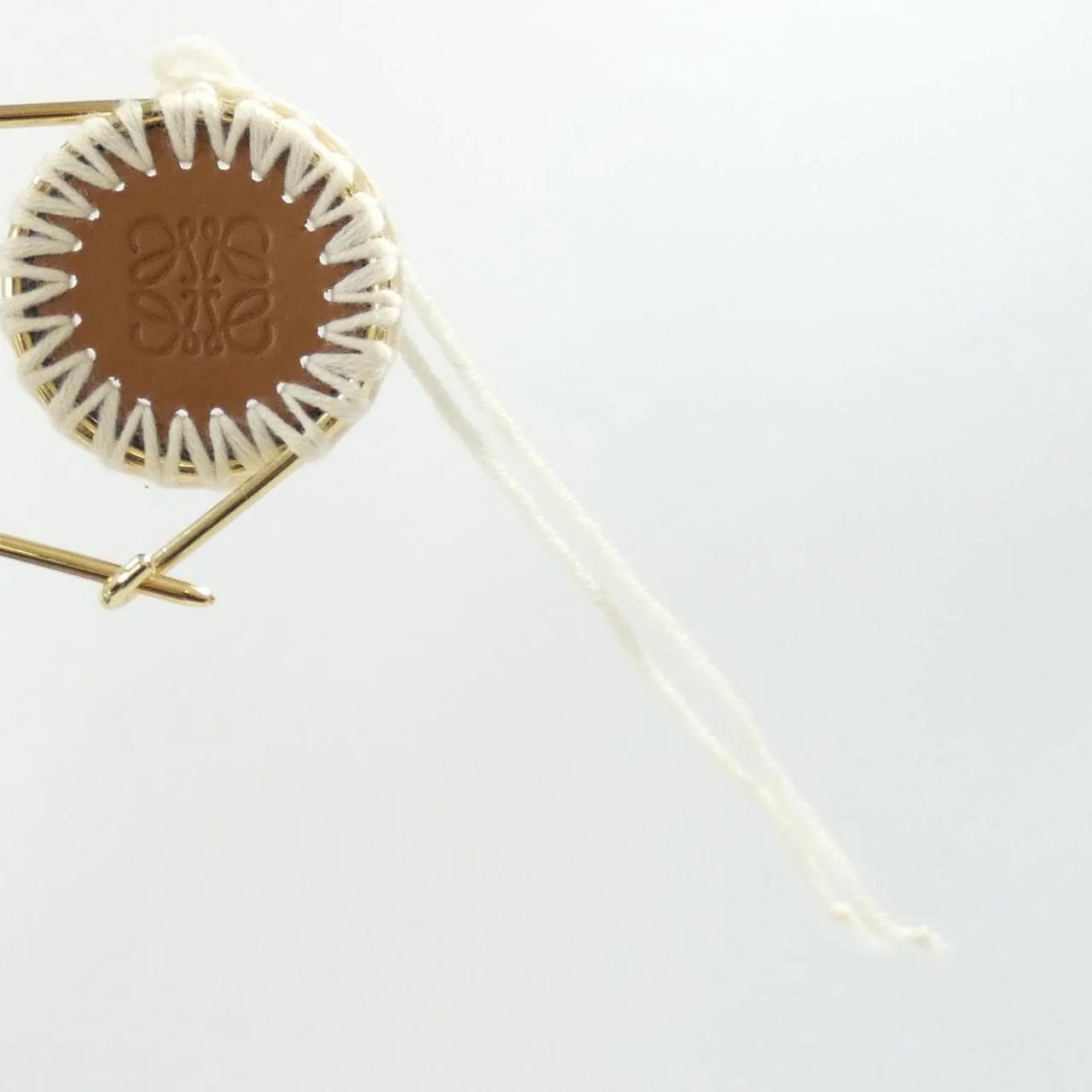 LOEWE Key Case 棕色 中古品A - 縮圖 3