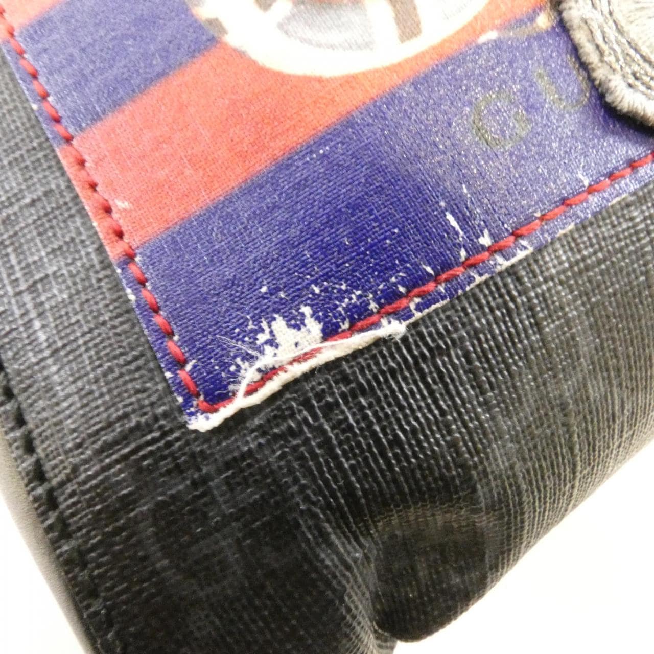 GUCCI 474137 9F23N Shoulder Canvas Black Canvas Rank B - Thumbnail 4