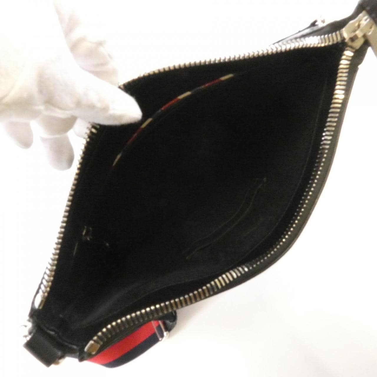 GUCCI 474137 9F23N Shoulder Canvas Black Canvas Rank B - Thumbnail 9