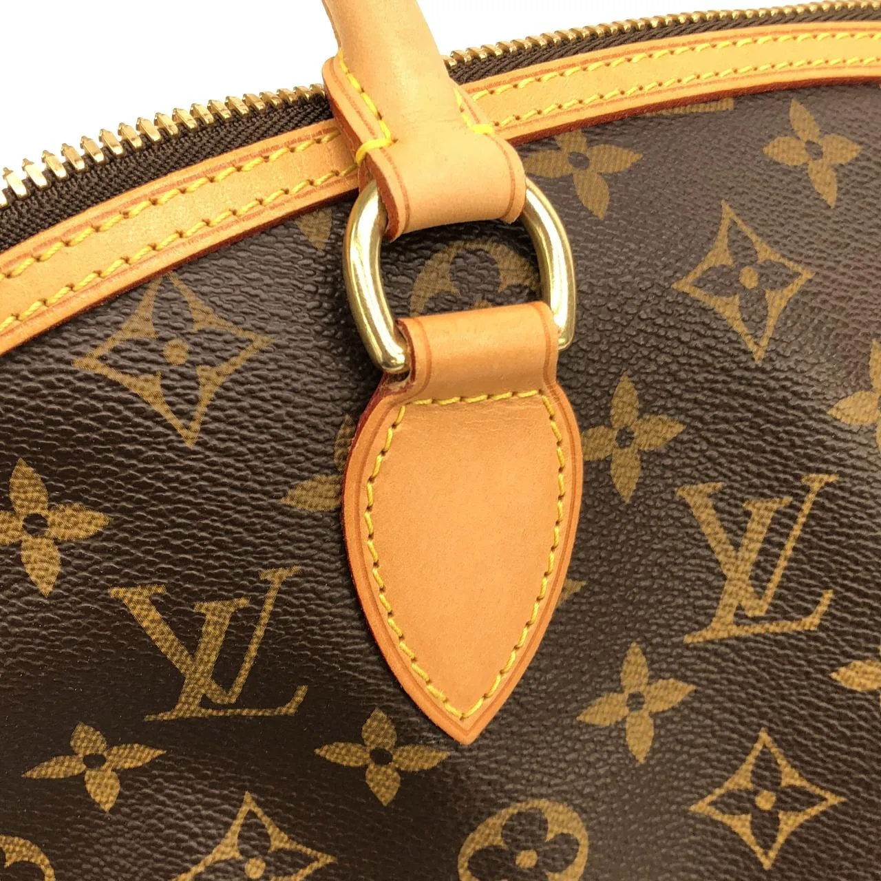 LOUIS VUITTON Lockit M40104 Handbag Monogram Black Monogram - Thumbnail 4