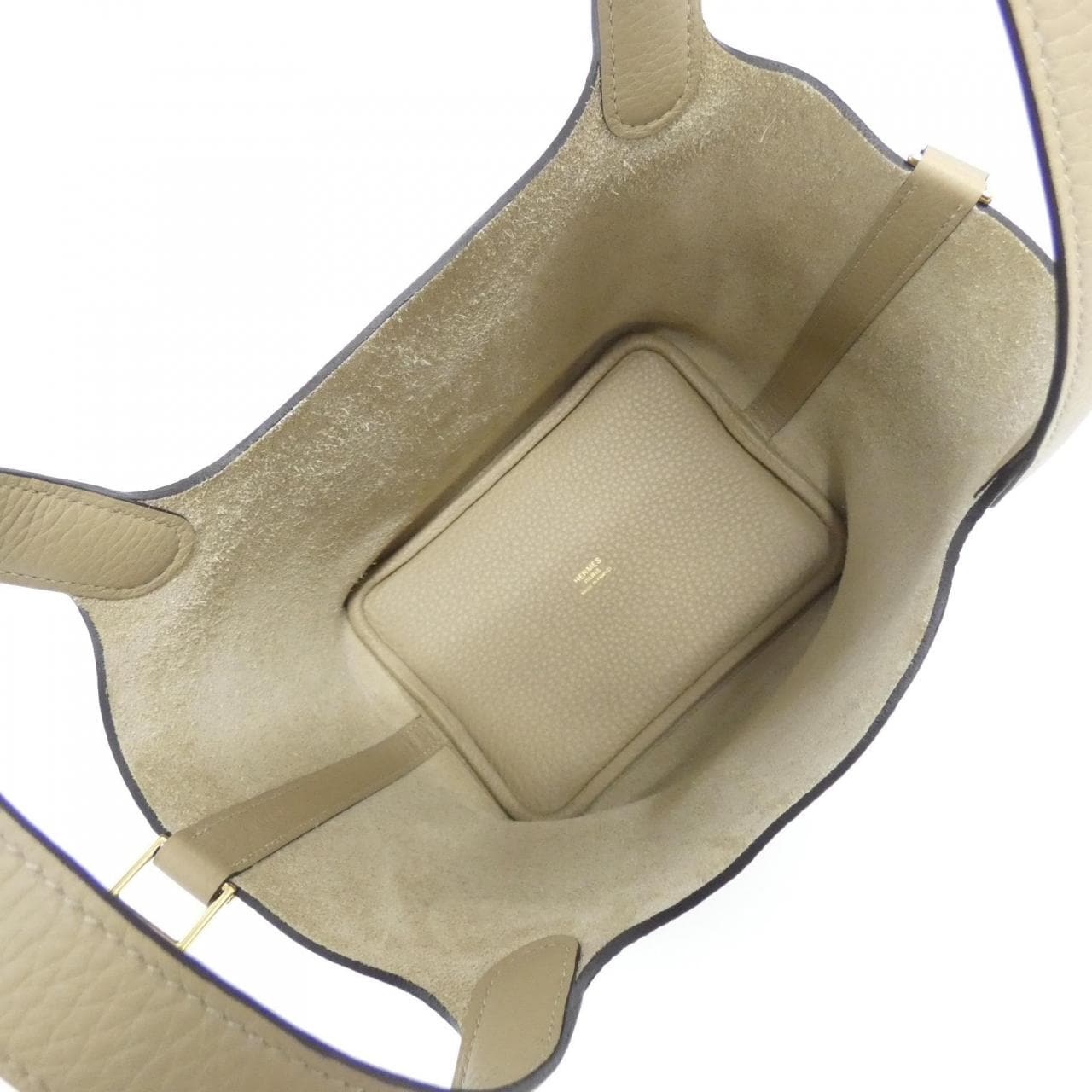 HERMES 056289CC Handbag Clemence Clemence Leather - Thumbnail 5