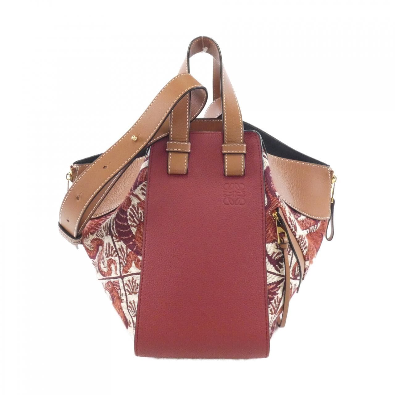 LOEWE Hammock 303 51 S35 Shoulder Bag Canvas