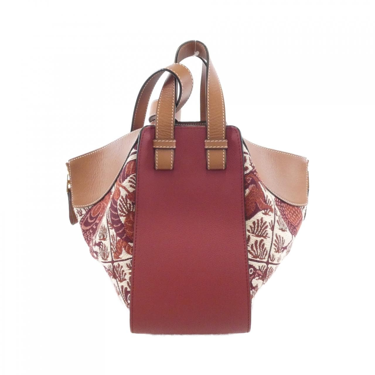 LOEWE Hammock 303 51 S35 Shoulder Bag Canvas White Canvas - Thumbnail 2