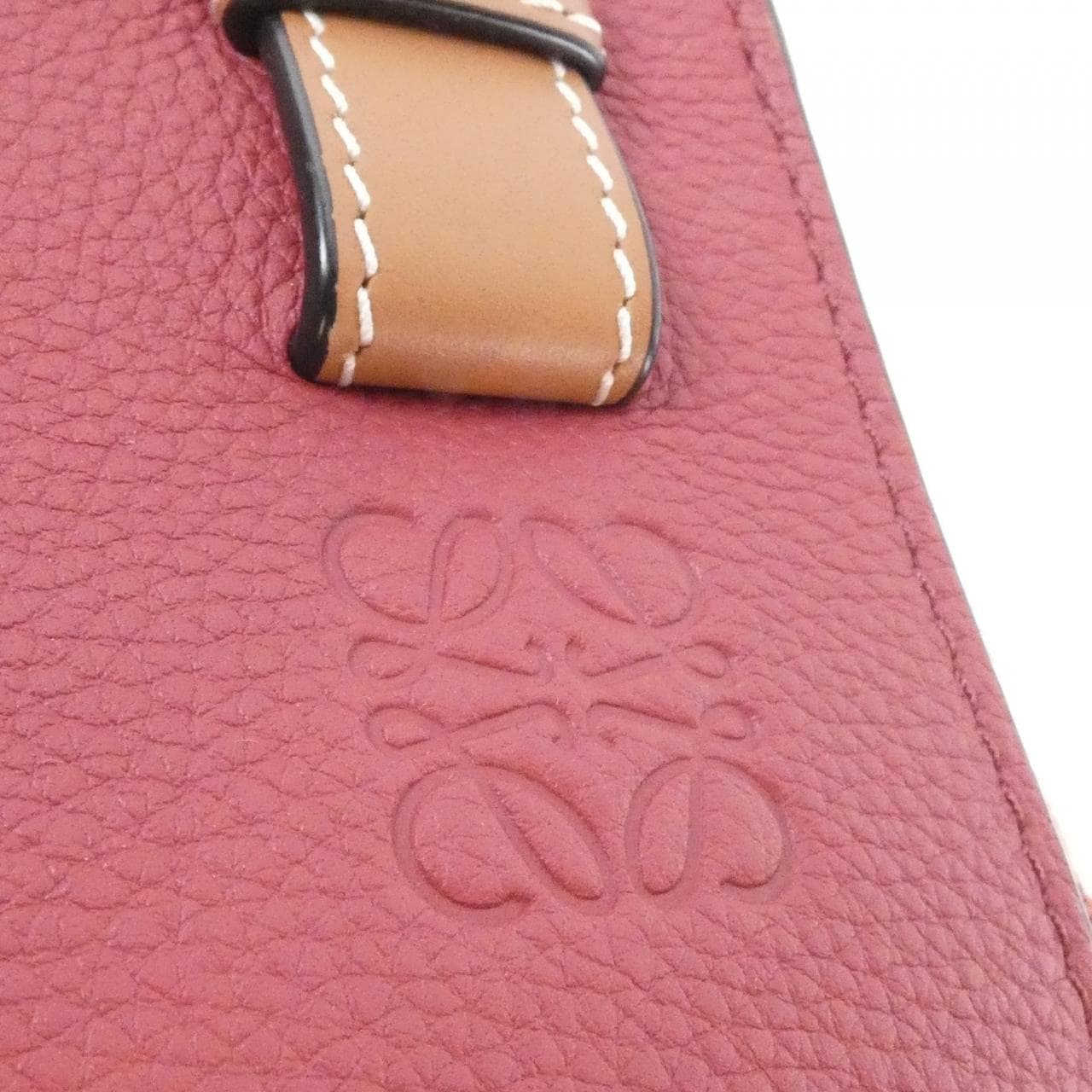 LOEWE Hammock 303 51 S35 Shoulder Bag Canvas White Canvas - Thumbnail 7