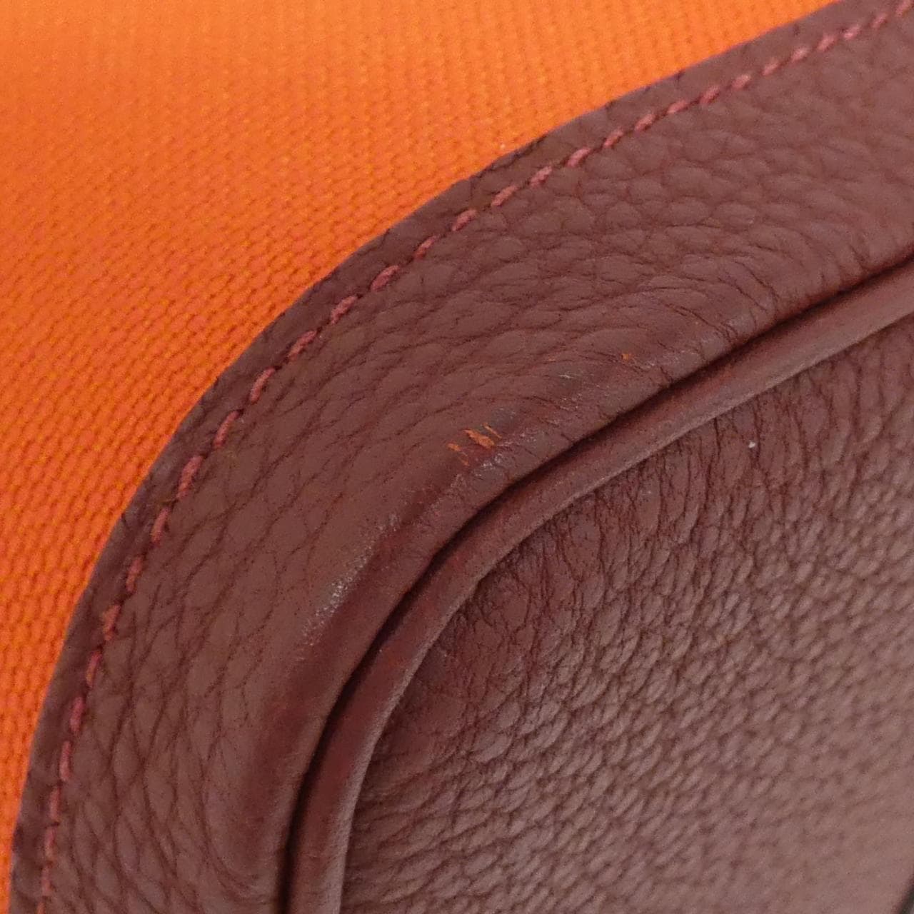 HERMES Garden Party HERMÈS 069573CK Bag Orange Rank A - Thumbnail 2