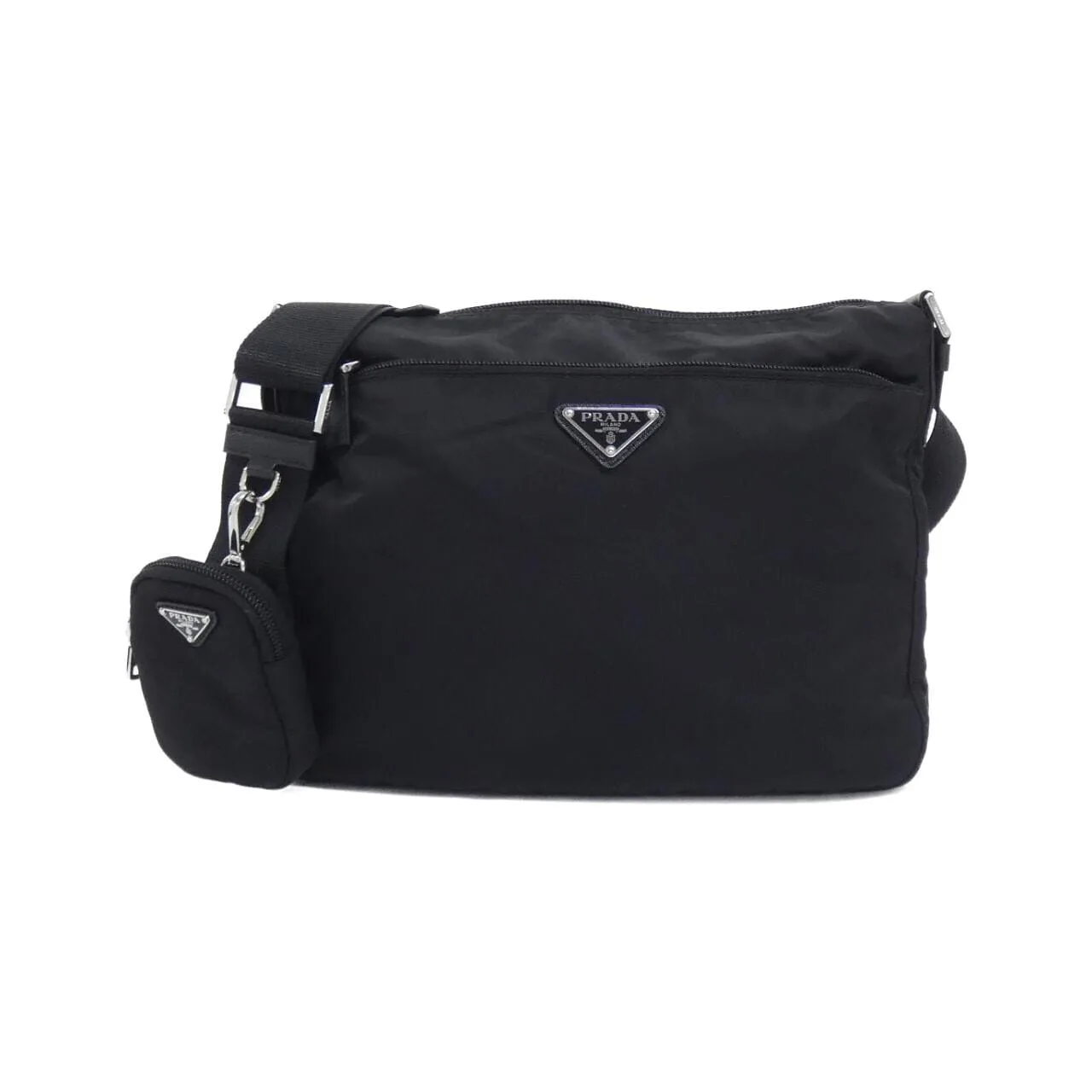 PRADA 1BC421 Shoulder Black