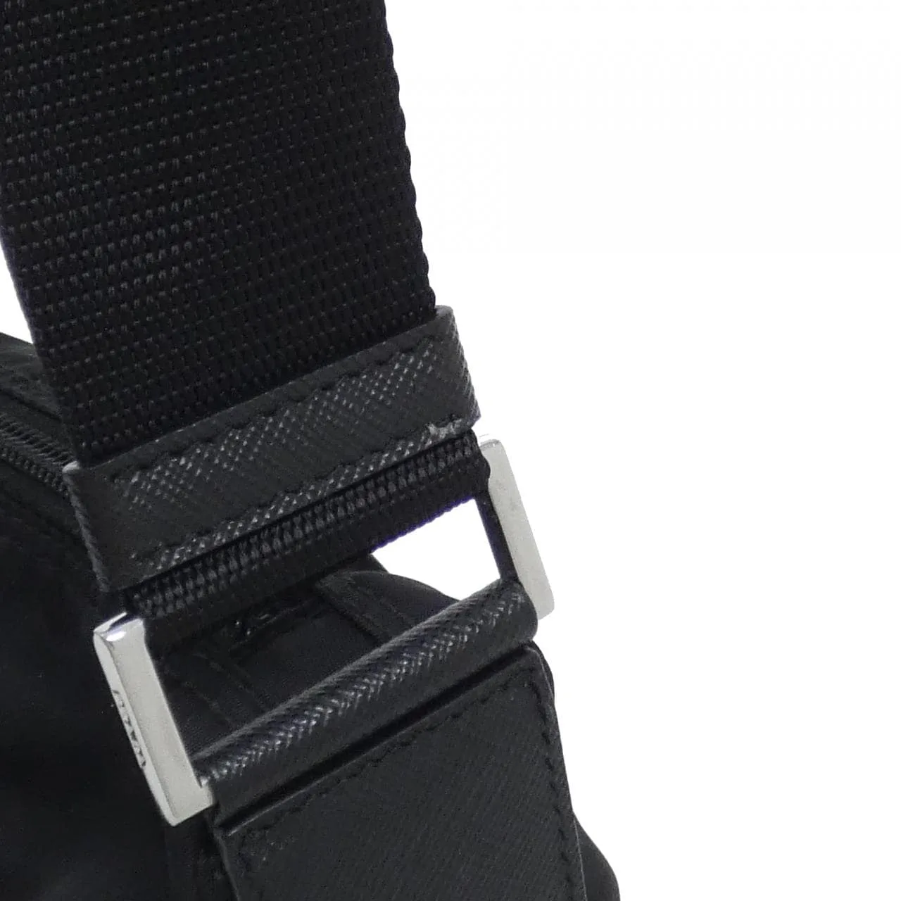 PRADA 1BC421 Shoulder 黑色 中古品A - 縮圖 5