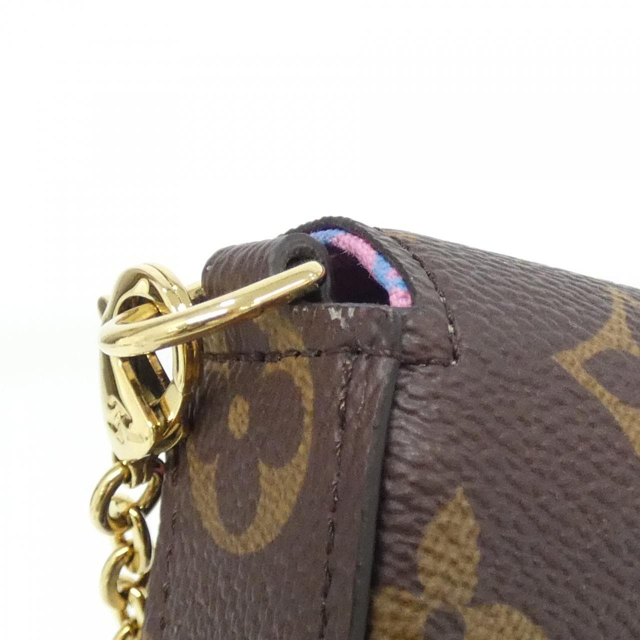 LOUIS VUITTON Pochette M82108 Shoulder Bag Monogram Black Monogram - Thumbnail 4