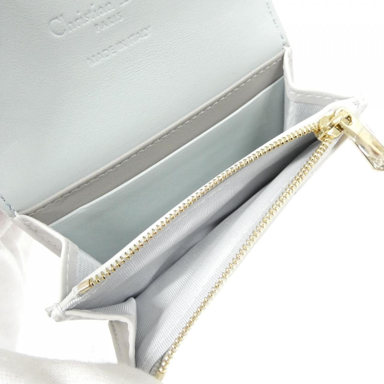 DIOR S0966OBWU Wallet Lambskin 4