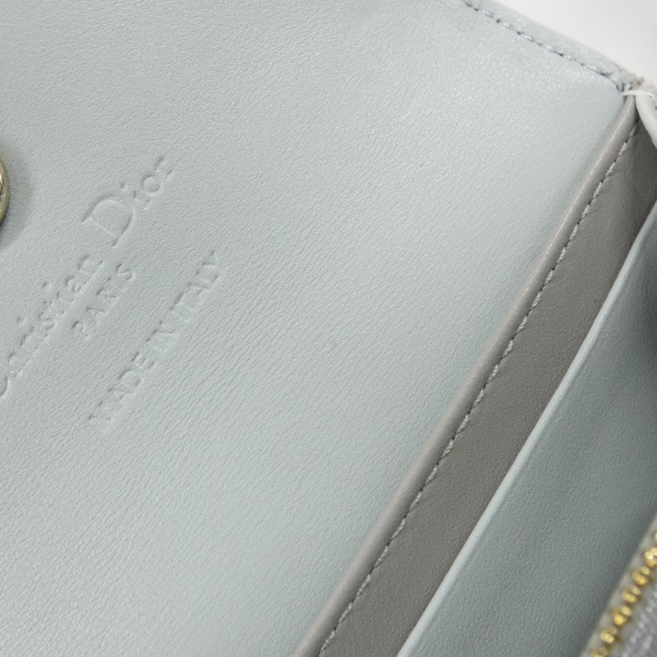 DIOR S0966OBWU Wallet Lambskin 5