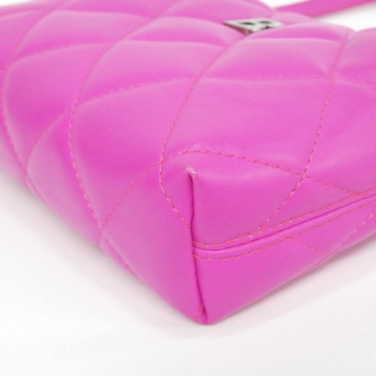 BALENCIAGA 616060 1WN1Y Shoulder Bag Leather Black Leather - Thumbnail 3