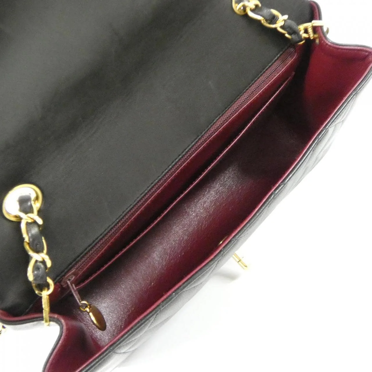 CHANEL 01165 Shoulder Lambskin Black Lambskin Rank A - Thumbnail 9