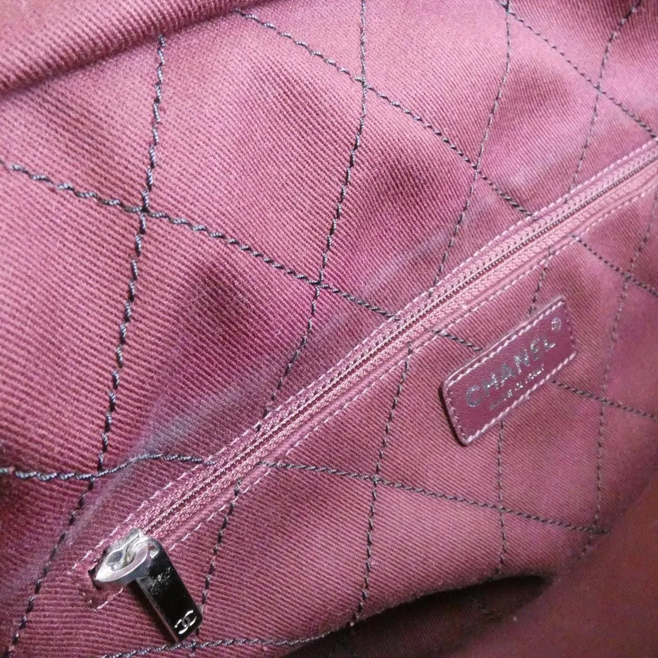 CHANEL 92754 Handbag Grained Calfskin
