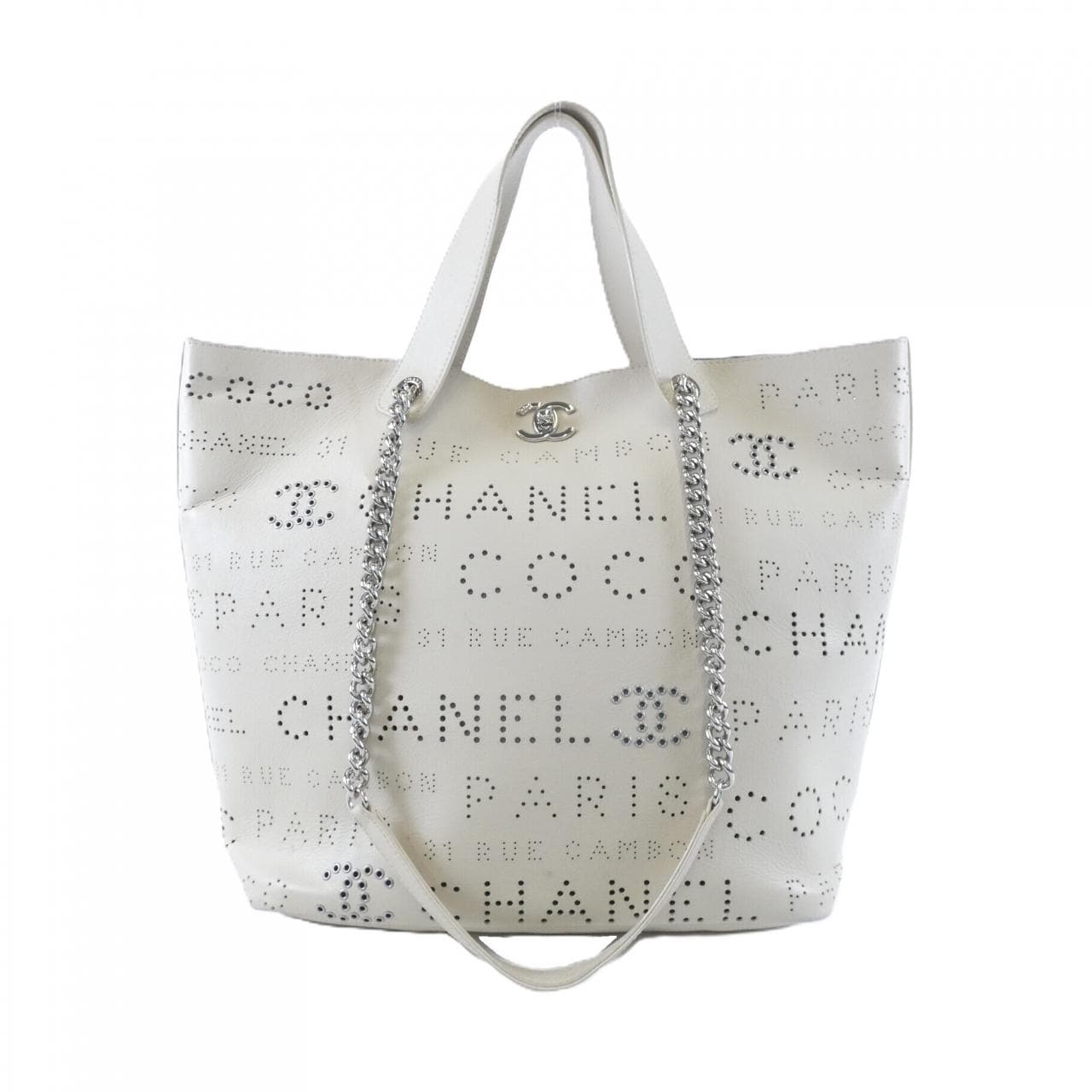 CHANEL AS0303 手提包 粗花呢