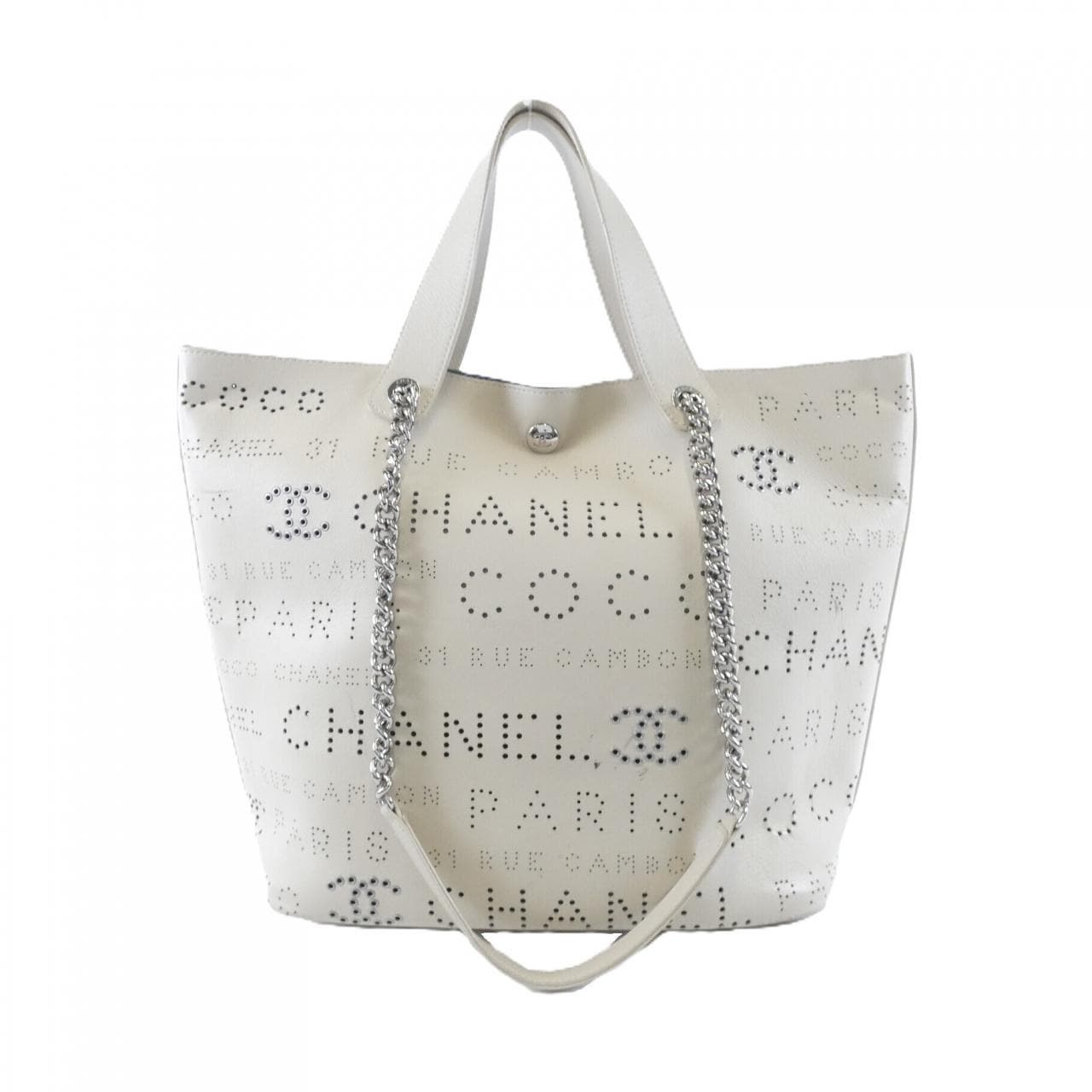 CHANEL AS0303 手提包 粗花呢 2