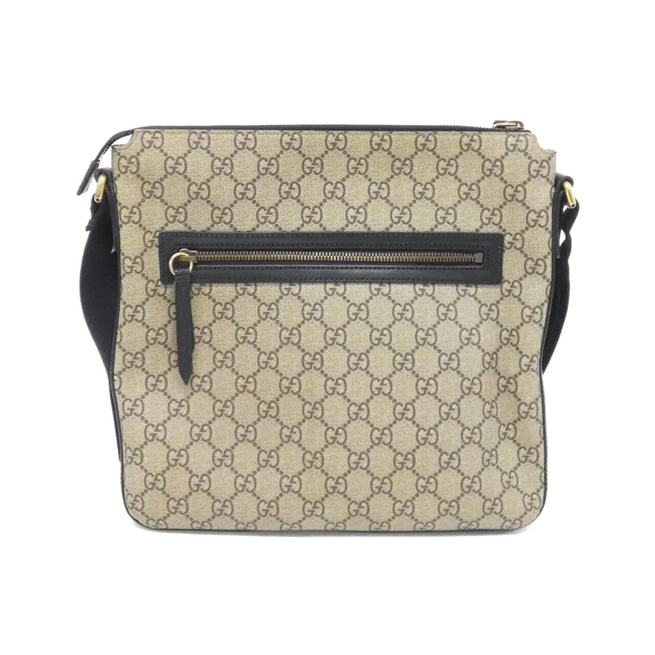 GUCCI 473886 9AY2T Shoulder Canvas 黑色 帆布 中古品A - 縮圖 2