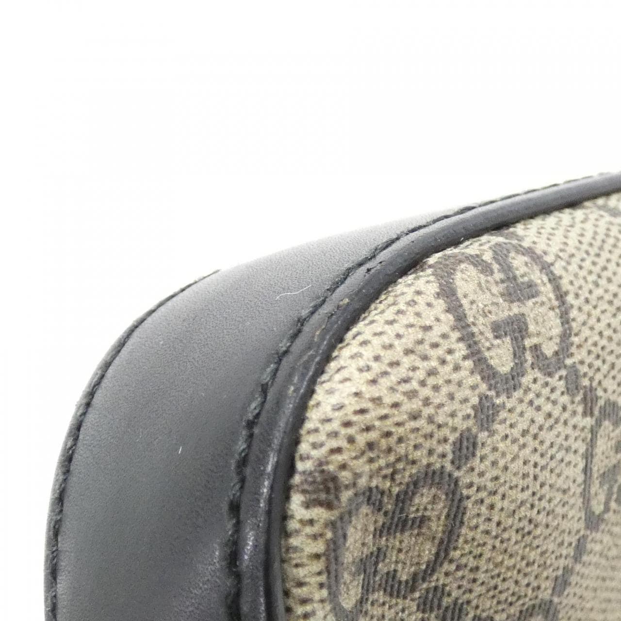 GUCCI 473886 9AY2T Shoulder Canvas 黑色 帆布 中古品A - 縮圖 3