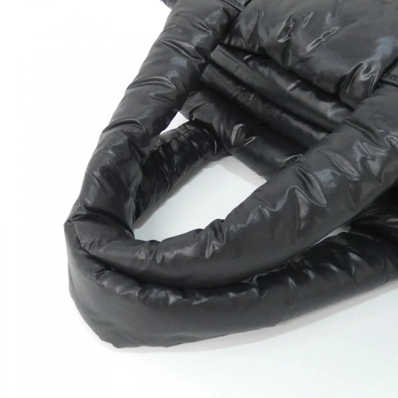 CHANEL 48619 Handbag Nylon Black Nylon - Thumbnail 6