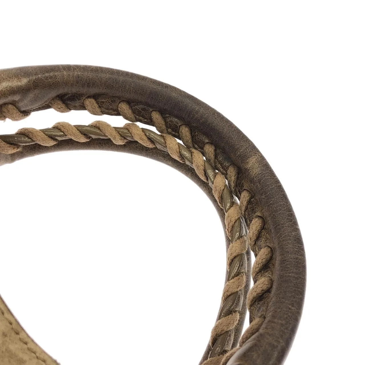 BALENCIAGA Le City 300295 Handbag Leather Beige Leather - Thumbnail 6