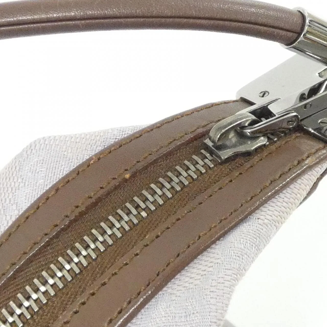 GUCCI 01233 Shoulder Canvas 黑色 帆布 中古品A - 縮圖 3