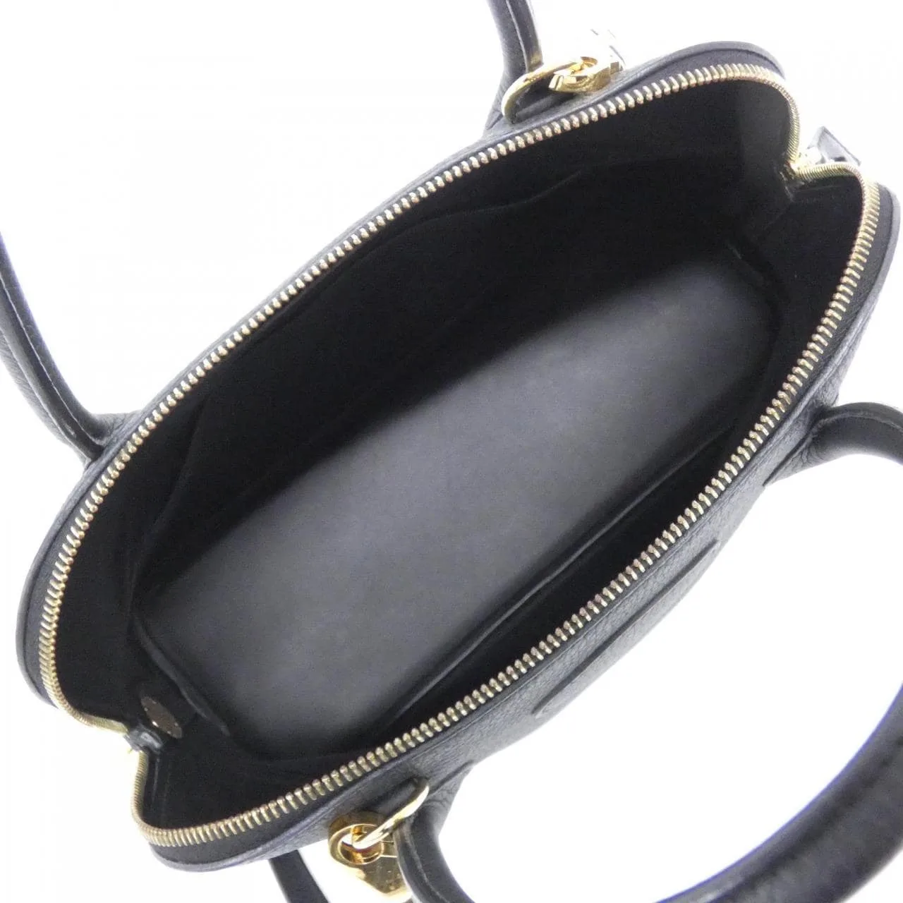 HERMES Bolide 073419CC Handbag Clemence Black Clemence Leather Rank A - Thumbnail 9